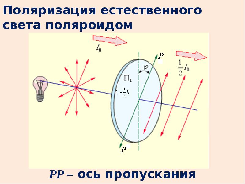 Поляризация света рисунок