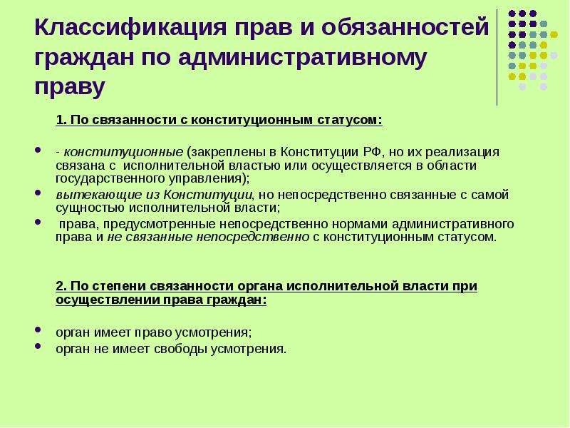 Граждане как субъекты административного права презентация