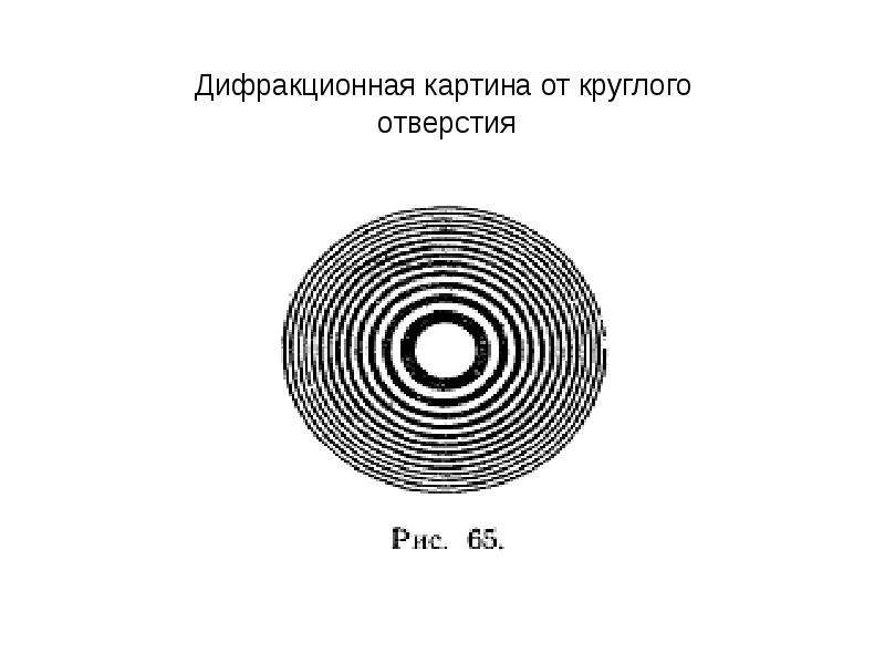 Различаются ли дифракционные картины на круглых отверстиях разных радиусов