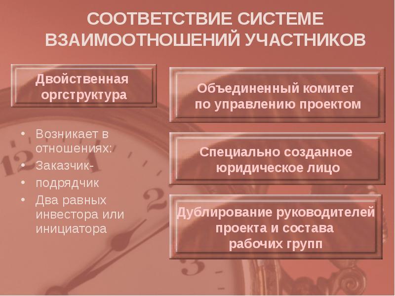 Двойственная организационная структура управления проектом