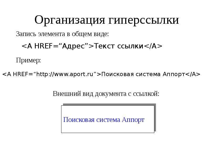 Использование гиперссылок. Гиперссылка пример. Пример организованной гиперссылкой. Гипертекстовая ссылка как сделать.