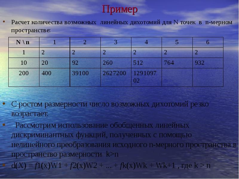 Размерность числа. Свойство линейности пример. Свойство линейности таблица преобразования. 