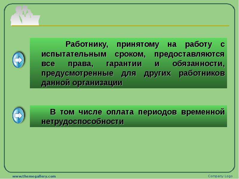 Презентация испытательный срок