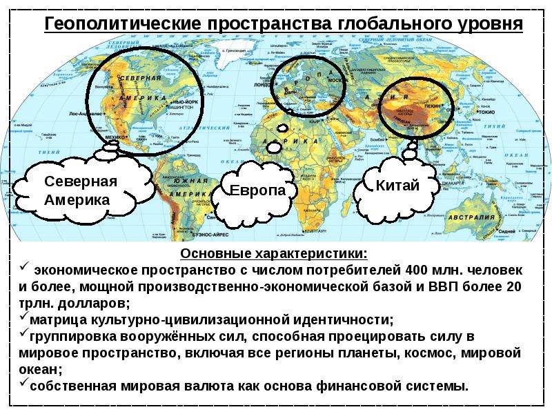 Геополитическая обстановка в мире