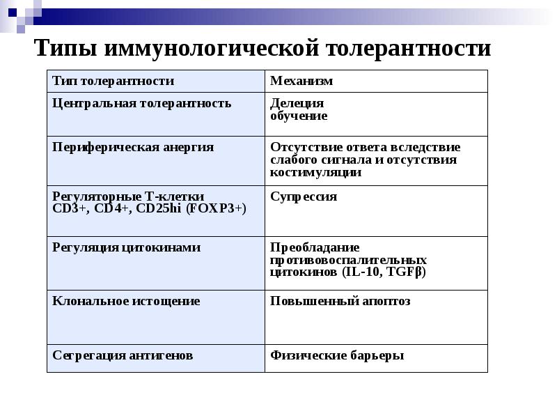 Иммунологическая толерантность