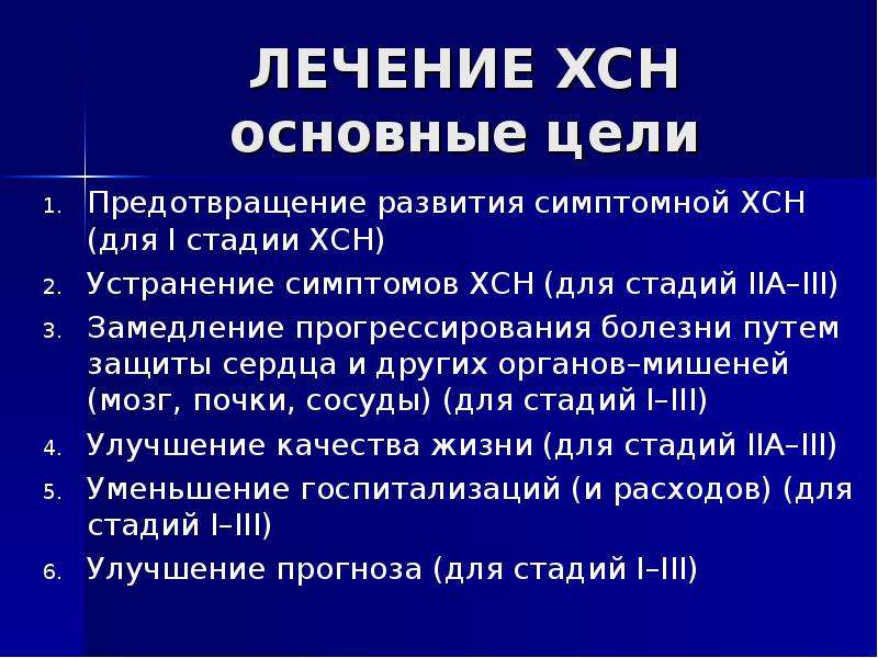 Хсн презентация терапия