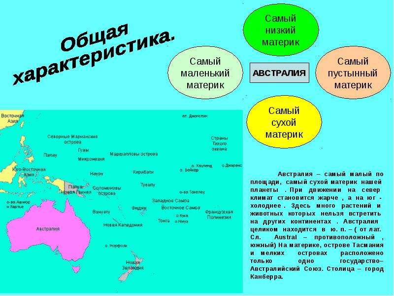 Материк австралия 5 класс презентация