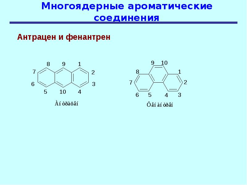 Ароматические вещества презентация