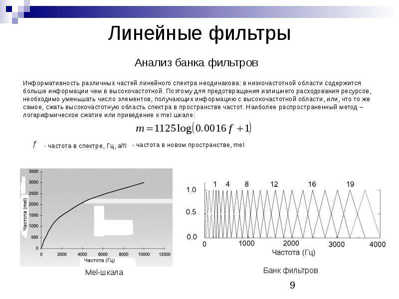 Линейный фильтр на схеме