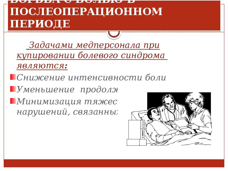 Послеоперационный период презентация