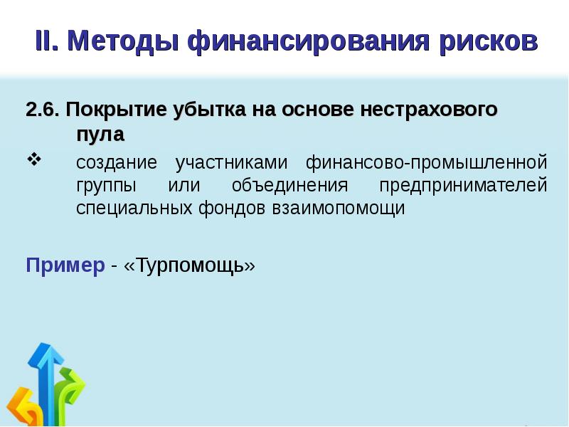 Методы финансирования