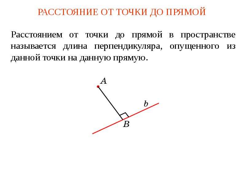 Расстояние от точки до прямой расстояние между параллельными прямыми 7 класс презентация атанасян