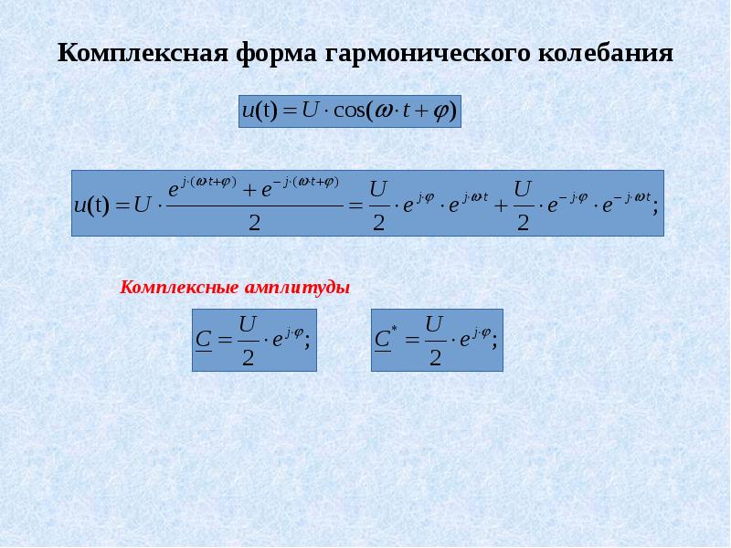 Комплексное представление