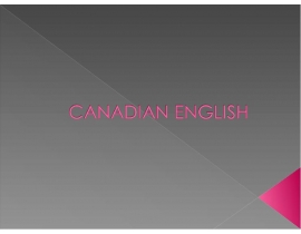 Canadian English