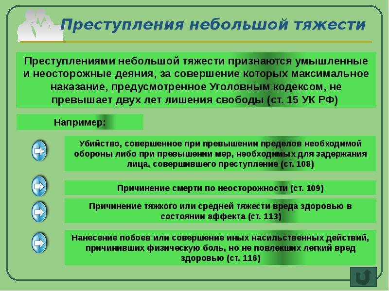 Возможное преступление