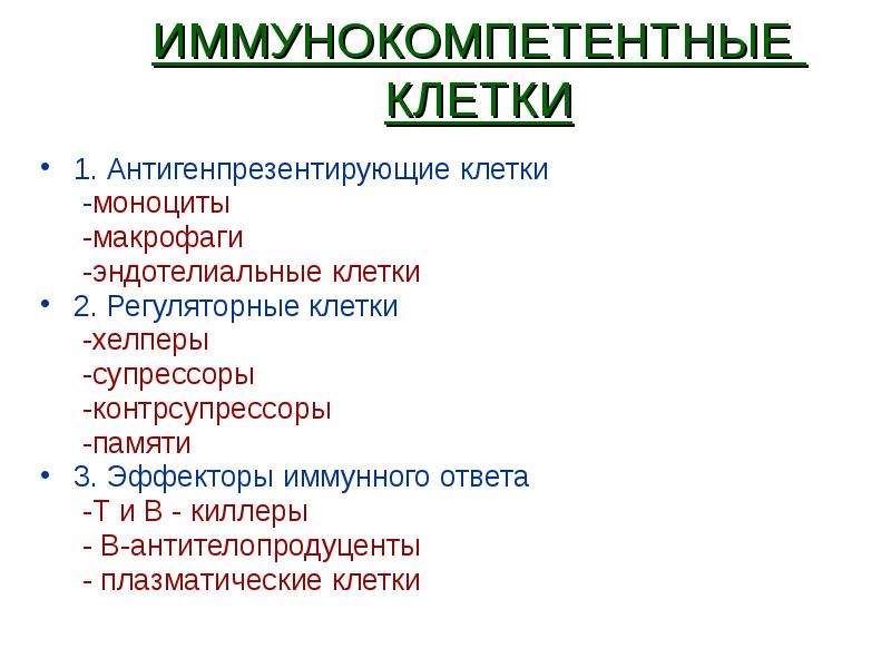 Воспаление и иммунитет презентация