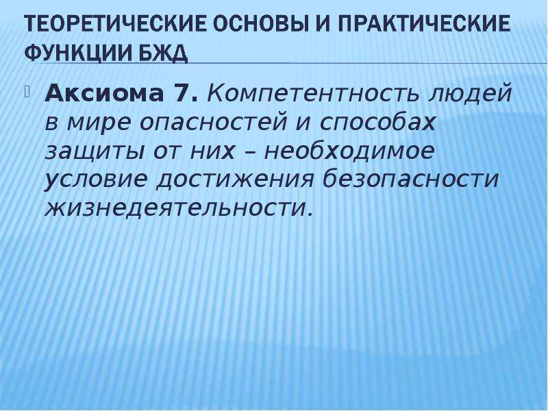 Презентация бжд для студентов