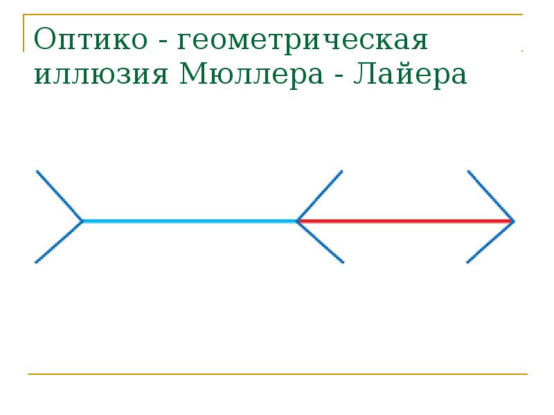 Геометрические иллюзии презентация