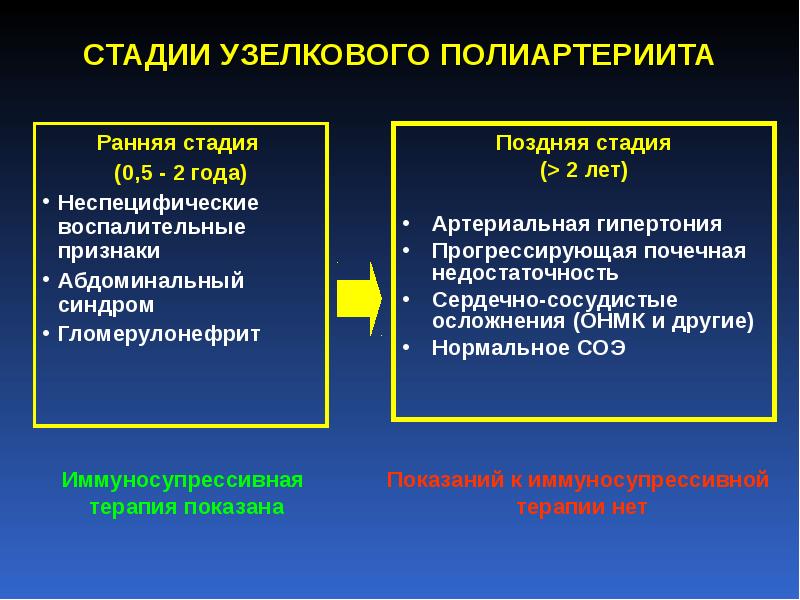 Узелковый полиартериит презентация