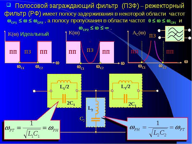 Электрические фильтры презентация