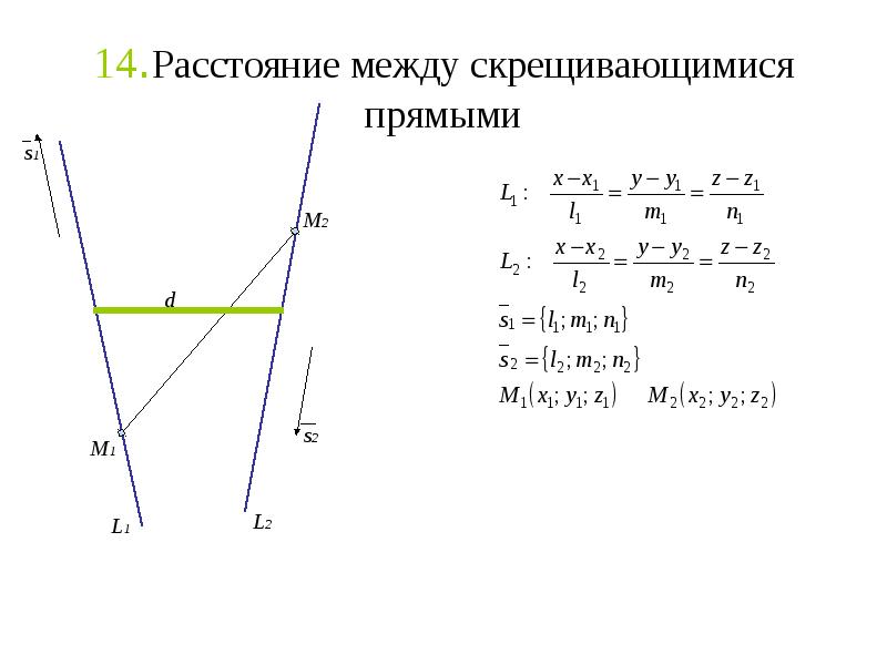 Расстояние 14