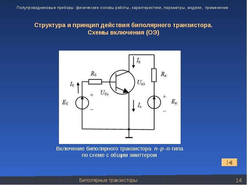 Охарактеризуйте схемы включения биполярного транзистора