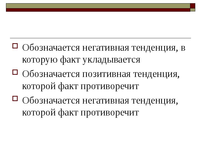 Негативные тенденции. Негативные информационные поводы. Противоречие фактам. Негативное что обозначается.