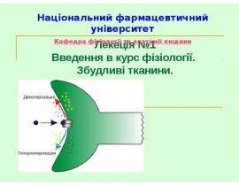 Збудливі тканини(ССО)