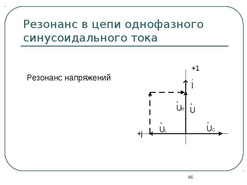 Цепи однофазного тока