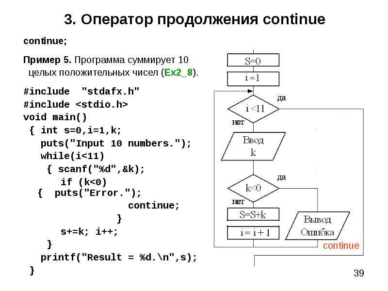 Управление циклом continue континю. Операторы языка vba. Операторы vba. Операторы Бейсик. Структура программы Бейсик.