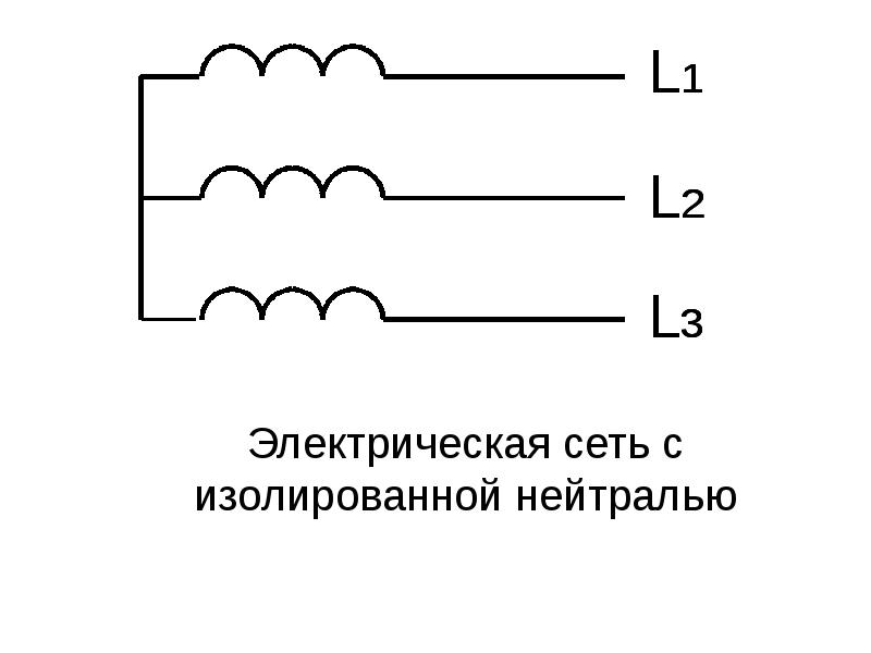 Изолированная сеть. Схема электросети с изолированной нейтралью. Электрическая сеть с изолированной нейтралью схема. Схема электроустановки с изолированной нейтралью. Трансформатор с изолированной нейтралью на схеме.