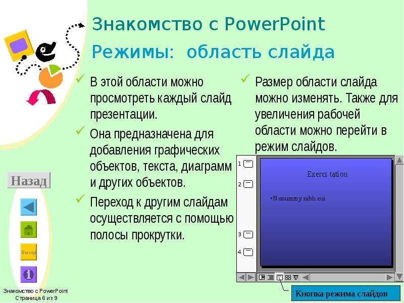 Режимы powerpoint