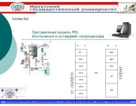 прогр модель FPU