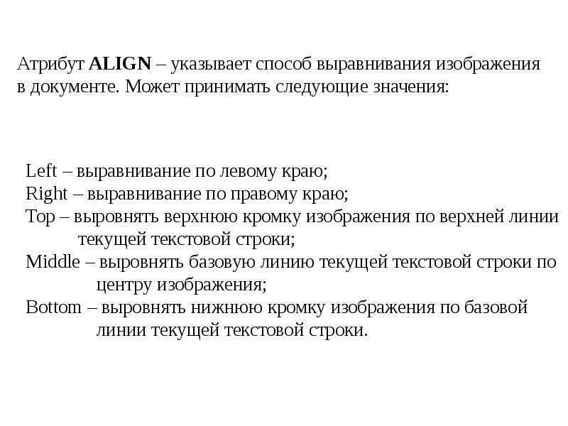 Основы языка разметки гипертекста 10 класс презентация