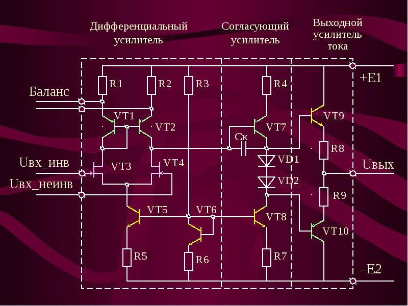 Проекты по схемотехнике