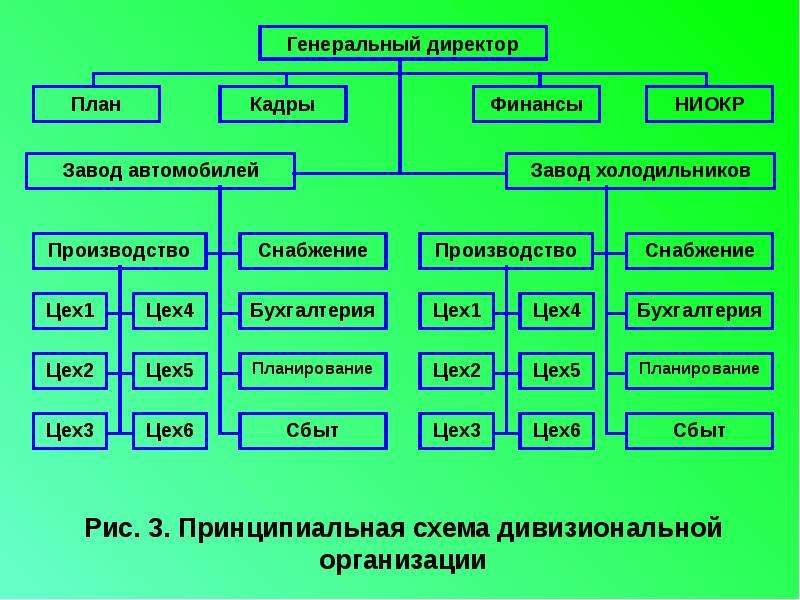 Дивизионально матричная структура