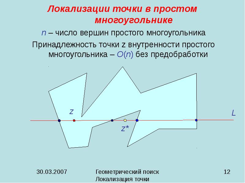 Карта поплана геома де