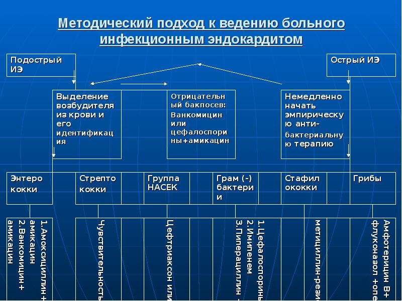 Инфекционный эндокардит классификация