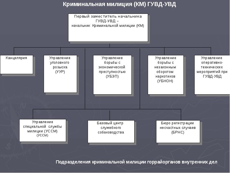 Структура овд рф презентация