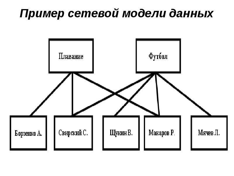 Презентация сетевая модель данных 11 класс