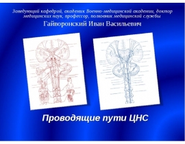 Проводящие пути ЦНС