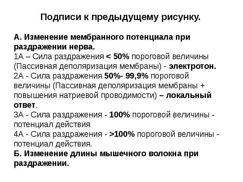 Медицинские аспекты физиологии возбудимых тканей презентация