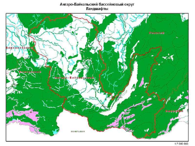 Ангаро енисейский ресурсы. Бассейновый округ: Ангаро-Байкальский бассейновый округ. Ангаро Байкальский бассейн. Ангаро-Байкальский бассейновый округ карта. Верхнеобский бассейновый округ.