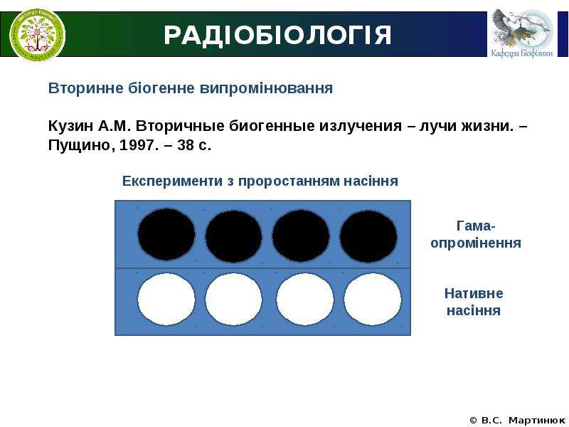 Презентации по радиобиологии