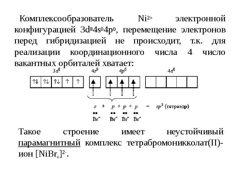 Какую электронную конфигурацию