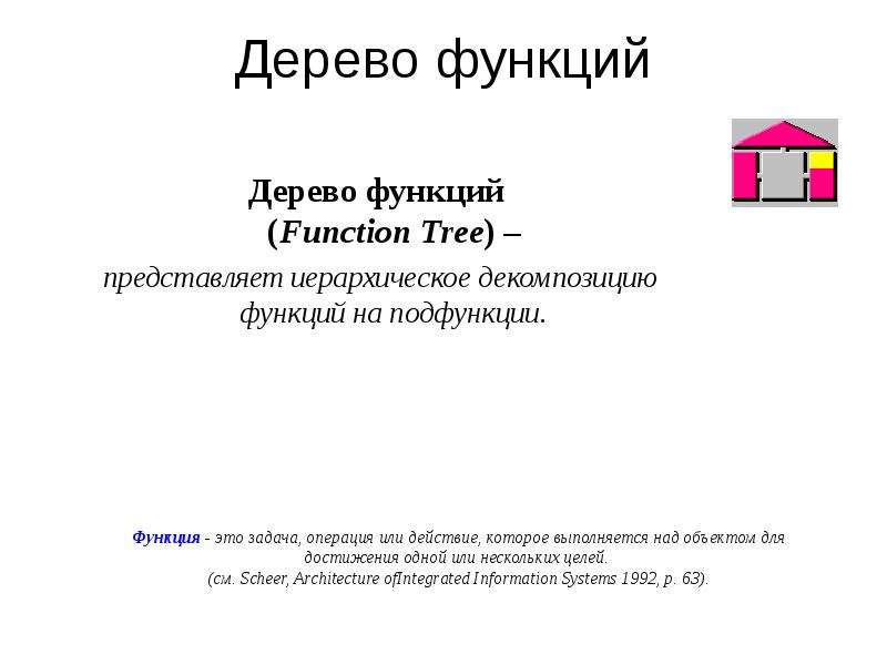 Функциональное представление. Функция Tree в математике.