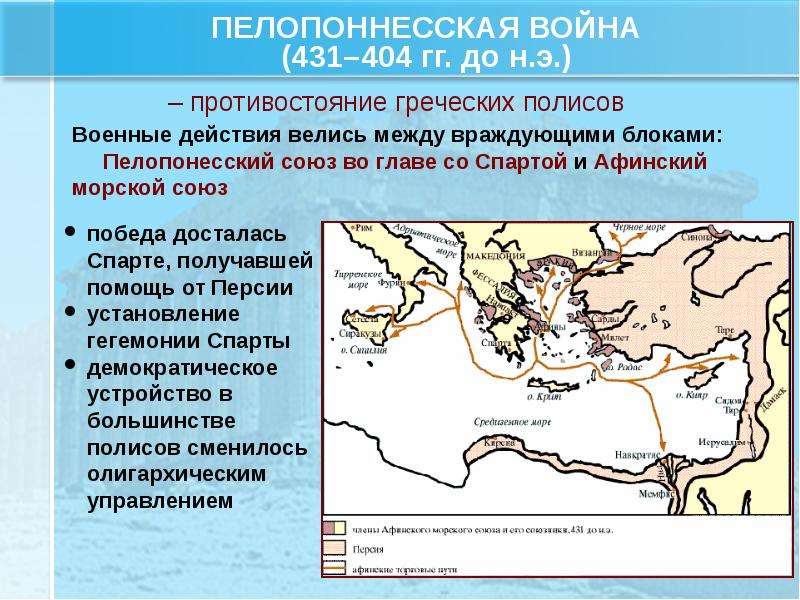 Греческое восстание карта