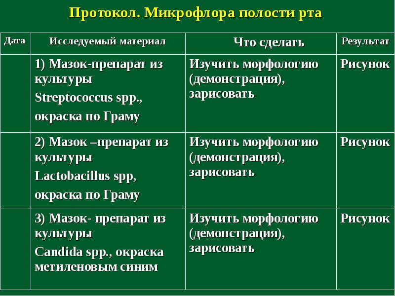 Микрофлора полости рта презентация стоматология