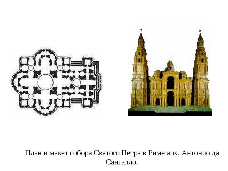 План собора святого петра