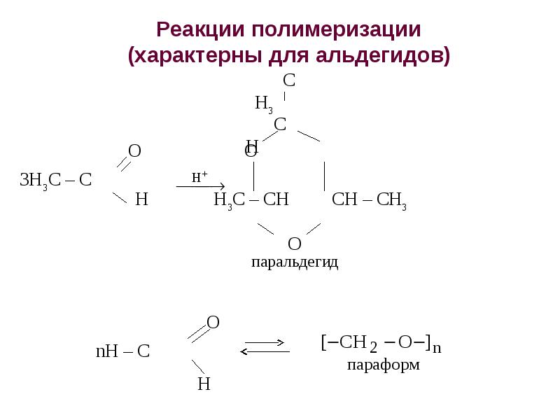 Продукты реакции полимеризации. Для кого характерна реакция полимеризации. Реакция полимеризации альдегидов. Класс соединений для которых характерны реакции полимеризации. Реакция полимеризации характерна для.